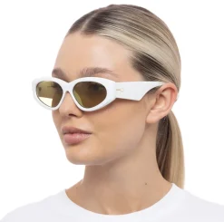 Sale - UNDER WRAPS EDT - White Sunglasses