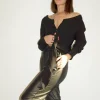 Discount - Mica Tie Cardigan - Black Sweaters & Knits