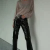 Outlet - Sheye Sparkle Sweater - Prosecco Sweaters & Knits