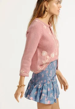 Outlet - Anguilla Mini Skirt - Faded Denim Mini Skirts