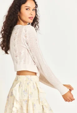 Hot - Birch Cardigan - Porcelain Sweaters & Knits