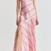Hot - Brinda Dress - Pink Malibu Dresses | Long Dresses