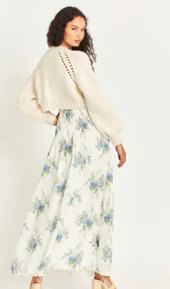Best - Falune Skirt - Periwinkle Aqua Long Skirts