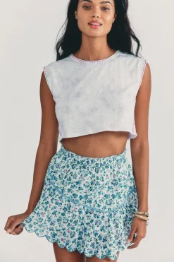 Online - Memphis Skirt - Blue Jay Song Mini Skirts