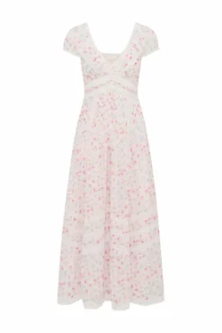New - Suvi Cotton Midi Dress - Confetti Bloom Midi | Midi Dresses