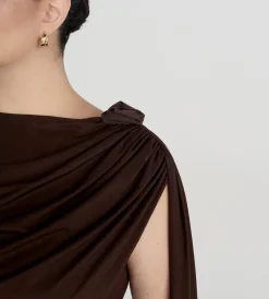Outlet - Batista Dress - Basalto Long Dresses | Dresses