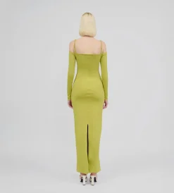 Fashion - Calice Cutout Midi Dress - Oasis Green Dresses | Long Dresses