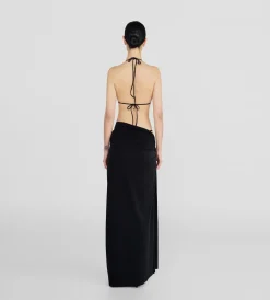 Discount - Capella Pareo Skirt - Black Coverups