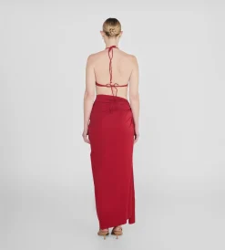 Sale - Capella Pareo Skirt - Carmesi Coverups