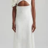 Online - Cavalieri Dress - Off White Dresses | Long Dresses