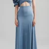 Discount - Cavalieri Dress - Riva Blue Dresses | Long Dresses