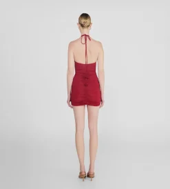 Hot - Corda Skirt - Carmesi Mini Skirts