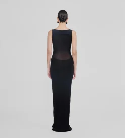 Discount - Hibisco Dress - Black Long Dresses | Dresses