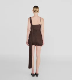 Clearance - Hilvan Dress - Wood Mini Dresses | Dresses