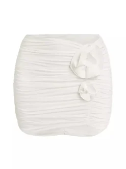 Sale - Margua Skirt - Off White Mini Skirts