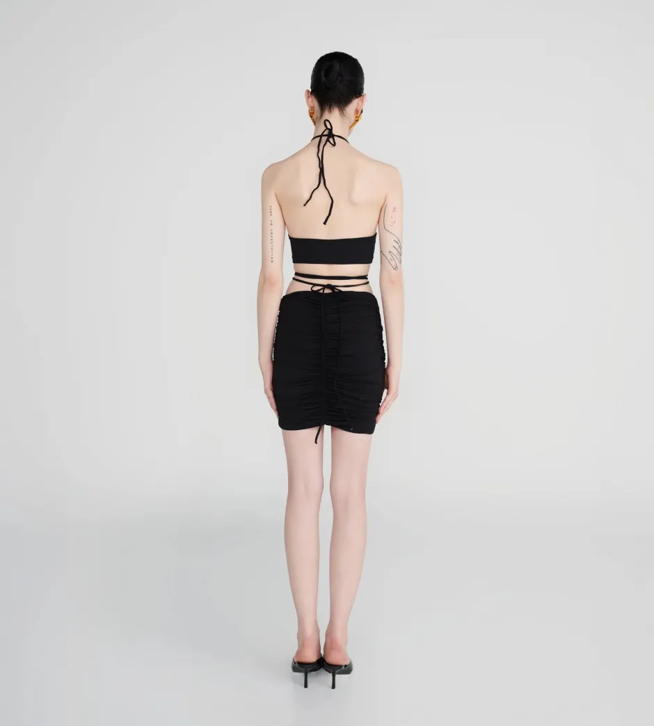 Sale - Margua Skirt - Black Coverups | Mini Skirts