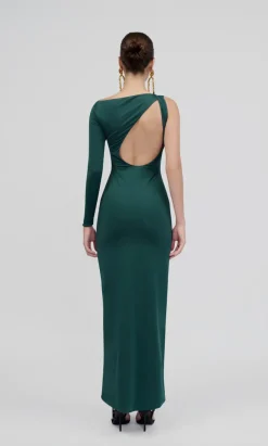 New - Negrete Dress - Emerald Green Dresses | Long Dresses
