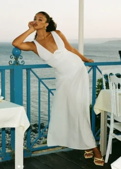 Hot - Orinoco Maxi Dress - Off White Dresses | Long Dresses