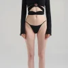 Online - Redmar Top - Black Crop Tops