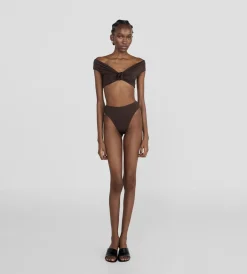 Online - Sauco Two-Piece - Brown Bikini