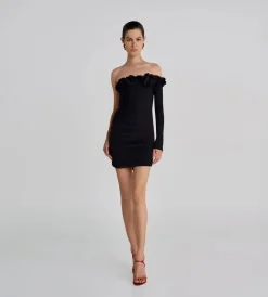 Discount - Selvaggio Dress - Black Dresses | Mini Dresses