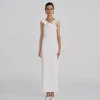 Outlet - Sortilegio Dress - Off White Dresses | Long Dresses