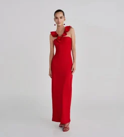 Outlet - Sortilegio Dress - Red Dresses | Long Dresses