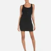 Outlet - Adirel Henley Tank Dress - Black Mini Dresses | Dresses