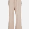 Online - Mabel Wide Leg Pant - Soft Beige Pants