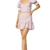 Discount - Azar Skirt - Lavender Mini Skirts