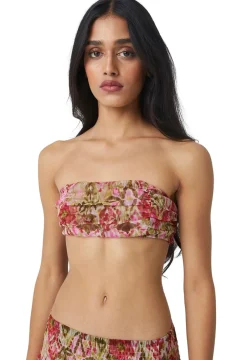 Sale - Banu Bandeau - Summer Ikat Crop Tops