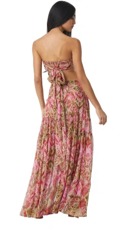 Sale - Banu Bandeau - Summer Ikat Crop Tops