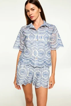 Sale - Belen Shorts - Blue Shorts