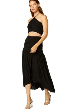 Online - Dalida Skirt - Black Long Skirts