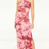 Hot - Elaine Dress - Flora Rosada Mesh Long Dresses | Dresses