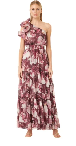 Clearance - Ilaria Dress - Flora Tropical Mix Dresses | Long Dresses