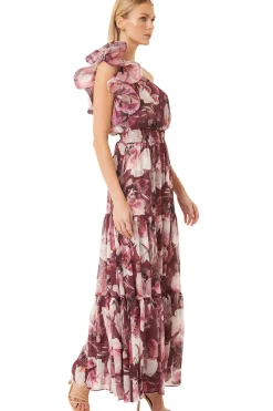 Clearance - Ilaria Dress - Flora Tropical Mix Dresses | Long Dresses