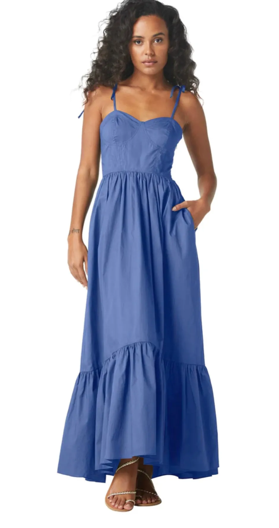 Best - Magnolia Dress - Indigo Blue Dresses | Long Dresses