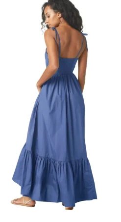 Best - Magnolia Dress - Indigo Blue Dresses | Long Dresses