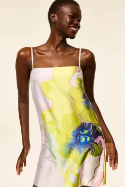 Clearance - Maxine Dress - Marble Floral Mini Dresses | Dresses