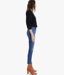 Best - High Waisted Looker Ankle Fray - Nature Tune Up Denim | All Denim