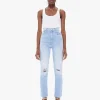 New - High Waisted Rider Ankle Fray - Island Afterhours Denim | All Denim
