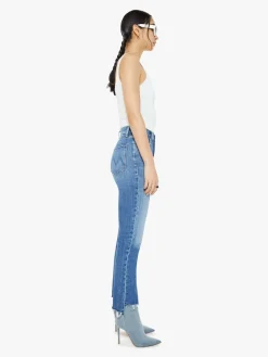 Fashion - High Waisted Rider Ankle Step Fray - Loafers And Lassos Flare | High-Rise