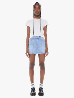 Outlet - High Waisted Smokin Double Micro Skirt - High Life Denim | All Denim