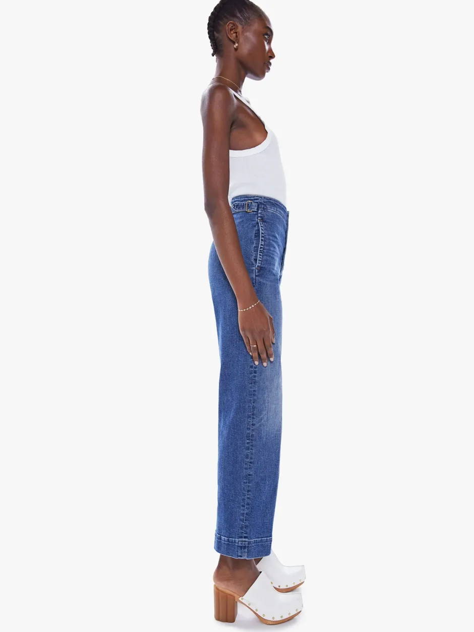 Discount - The Cinch Greaser Ankle - Dark and Stormy Night High-Rise | Denim