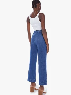 Discount - The Cinch Greaser Ankle - Dark and Stormy Night High-Rise | Denim