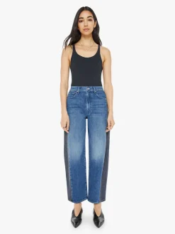 Sale - The Half-Pipe Flood - Black And Blue Flare | High-Rise