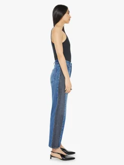 Sale - The Half-Pipe Flood - Black And Blue Flare | High-Rise