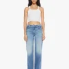 Online - The Mid Rise Tunnel Vision Sneak - I'm A Winner Flare | Denim