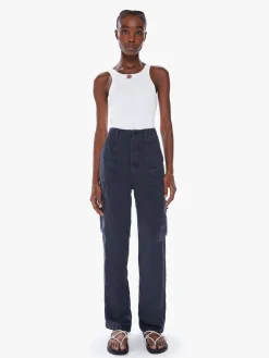 New - The Private Cargo Sneak - Faded Black Pants